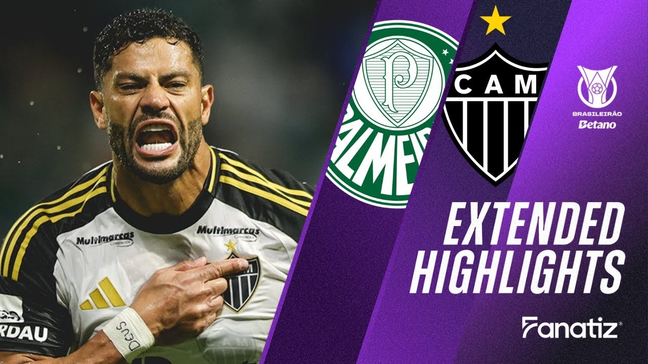 #ไฮไลท์ฟุตบอล [ พัลไมรัส 3 - 2 อัตเลติโก มิไนโร่ ] บราซิล ซีรี่ย์เอ 2025/21.7.68