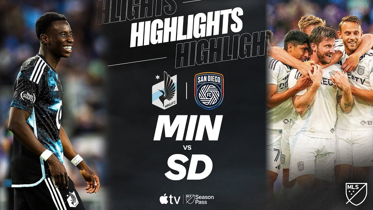 #ไฮไลท์ฟุตบอล [ มินนิโซต้า ยูไนเต็ด 2 - 4 ซานดิเอโก้ เอฟซี ] ยูเอสเอ เมเจอร์ลีก ซอคเกอร์ 2025/15.6.68