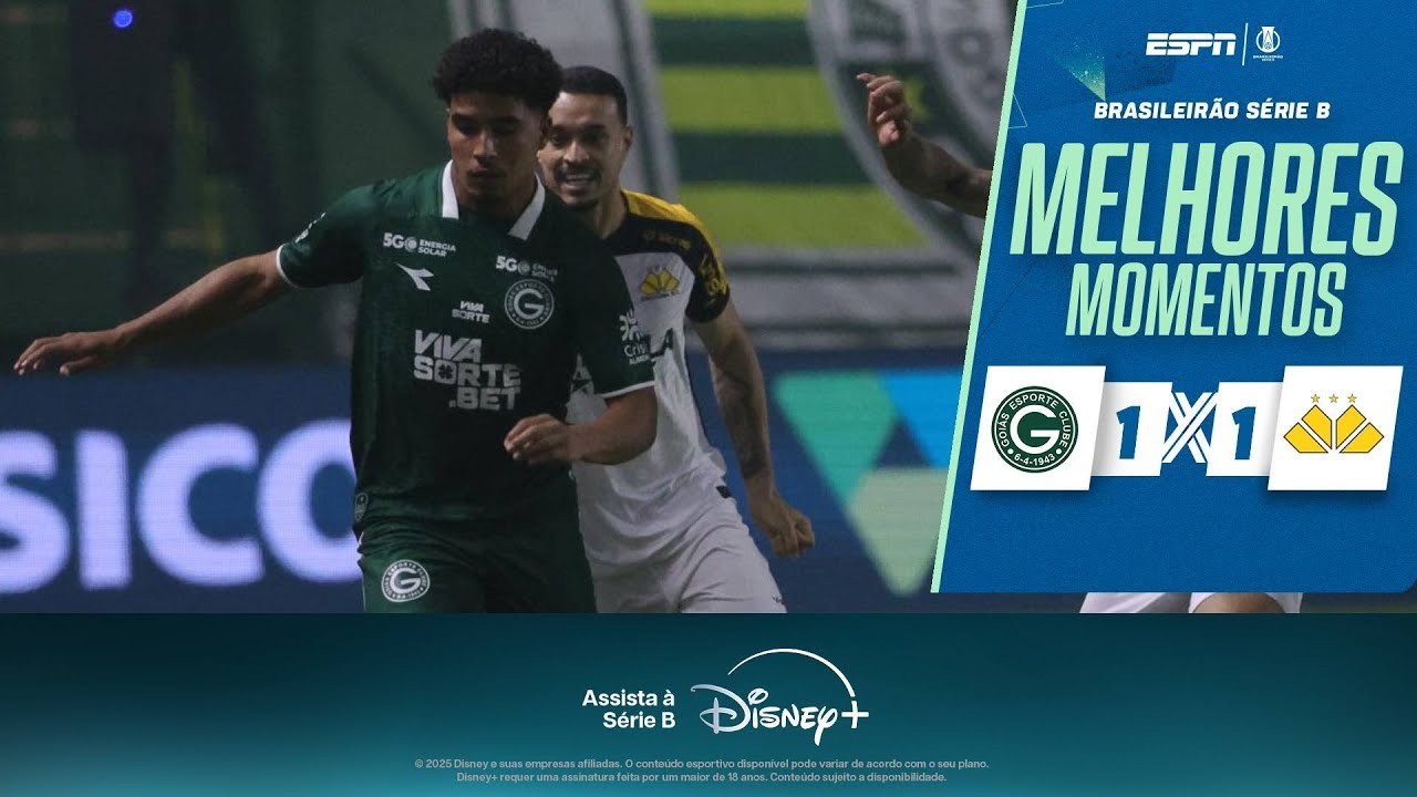 #ไฮไลท์ฟุตบอล [ โกยาส 1 - 1 คริคูม่า ] บราซิล ซีรี่ย์บี 2025/9.7.68