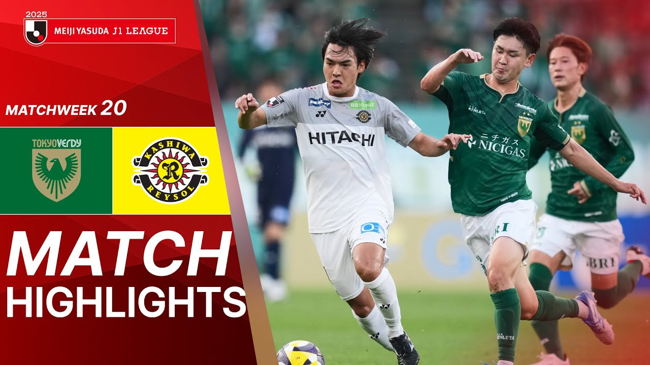 #ไฮไลท์ฟุตบอล [ โตเกียว เวอร์ดี้ 0 - 3 คาชิว่า เรย์โซล ] เจลีก ญี่ปุ่น 2025/15.6.68