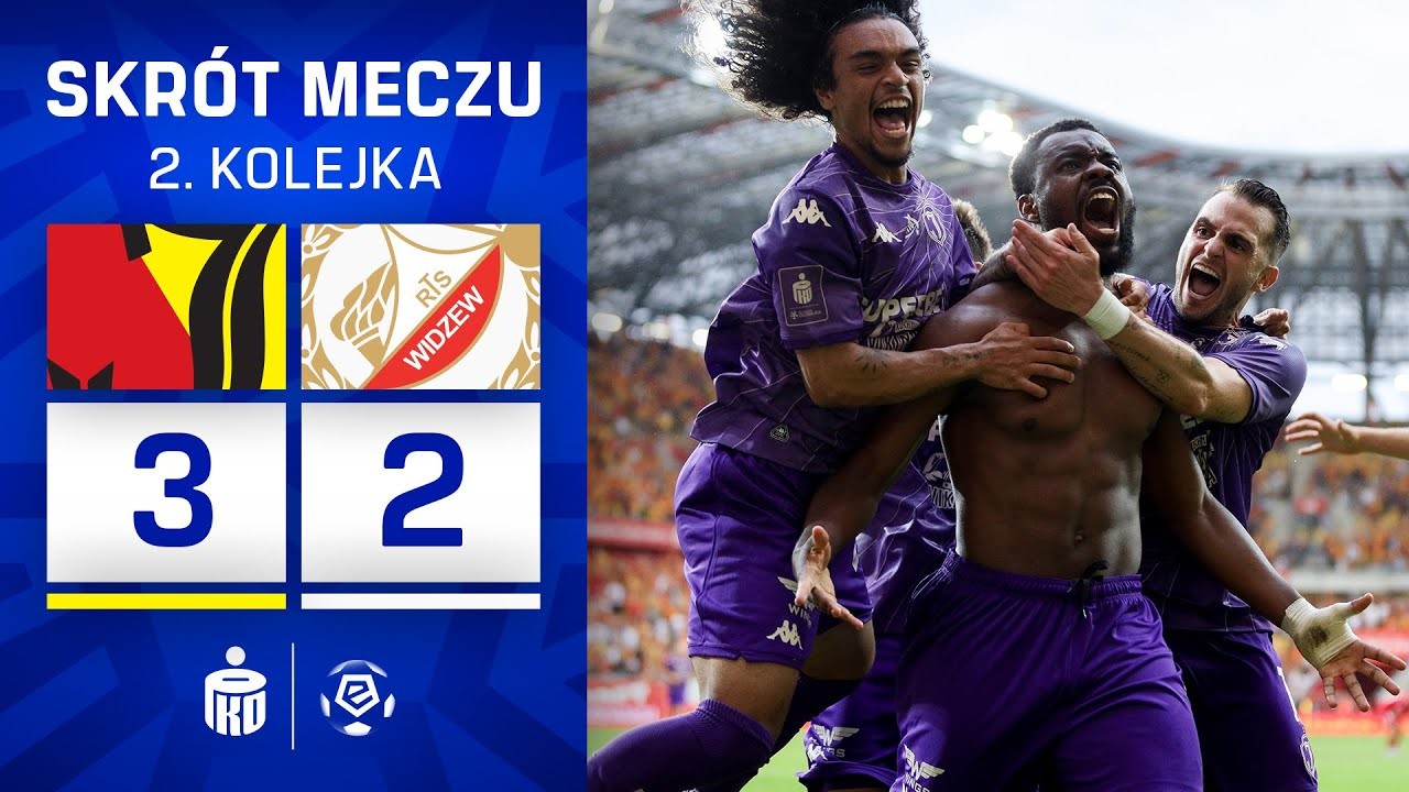 #ไฮไลท์ฟุตบอล [ จาเกียลโลเนีย 3 - 2 วิดซอว์ ลอดส์ ] โปแลนด์ เอ็คสตรัคลาซ่า 2025/28.7.68