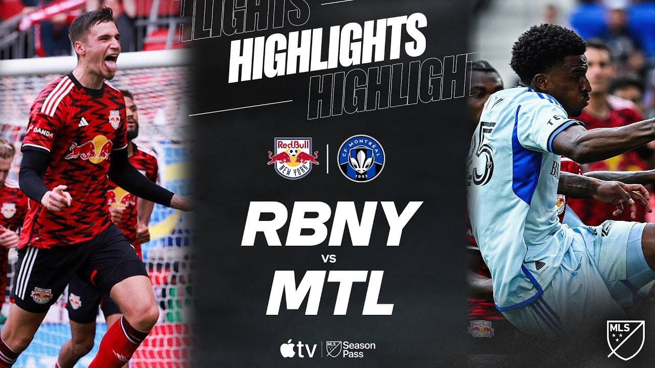 #ไฮไลท์ฟุตบอล [ นิวยอร์ก เร้ด บูลล์ส 1 - 0 มอนทรีออล อิมแพ็ค ] ยูเอสเอ เมเจอร์ลีก ซอคเกอร์ 2025/27.4.68